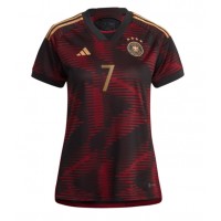 Echipament fotbal Germania Kai Havertz #7 Tricou Deplasare Mondial 2022 pentru femei maneca scurta